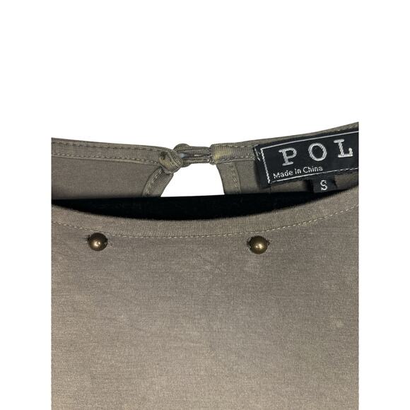 POL Embroidered Long Sleeve Boho 3/4 Sleeve Top – Size S (Oversized Fit)- NWOT - Picture 4 of 7